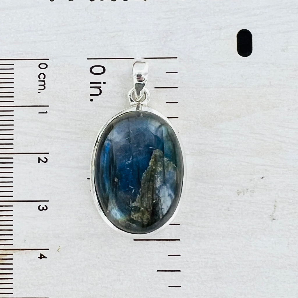 Labradorite Medium Oval Necklace