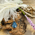 Pietersite Medium Teardrop Pendant Necklace