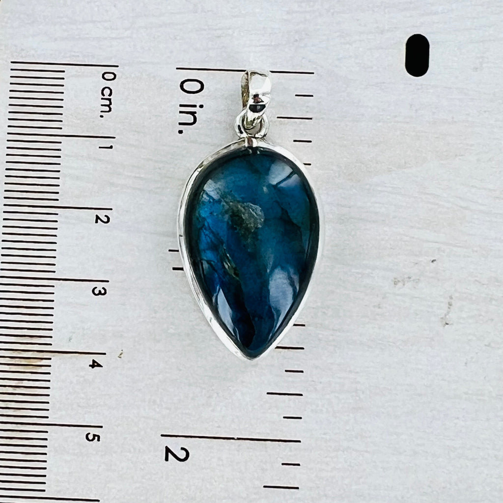 Labradorite Large Pendant Necklace