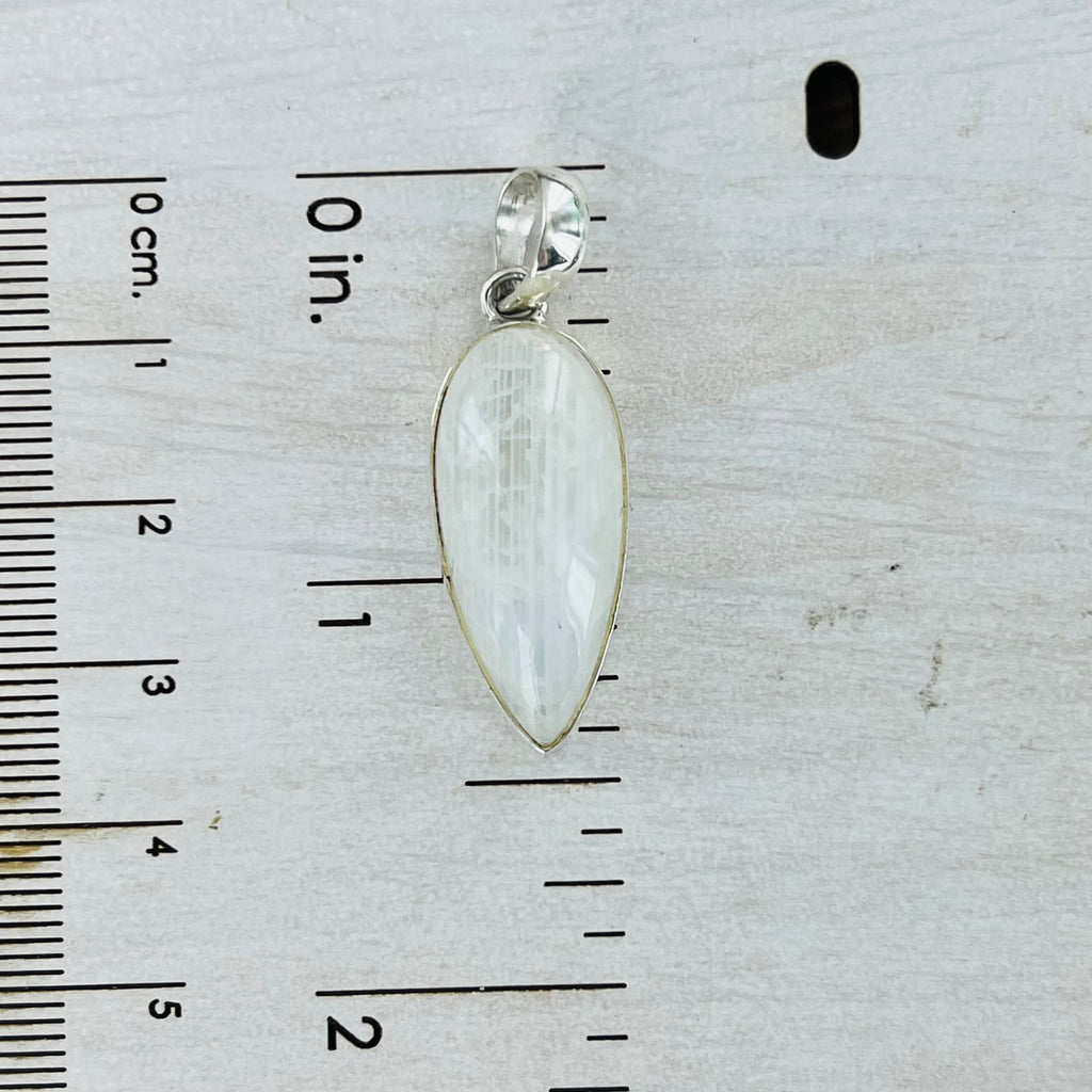 Moonstone Medium Teardrop pendant Necklace